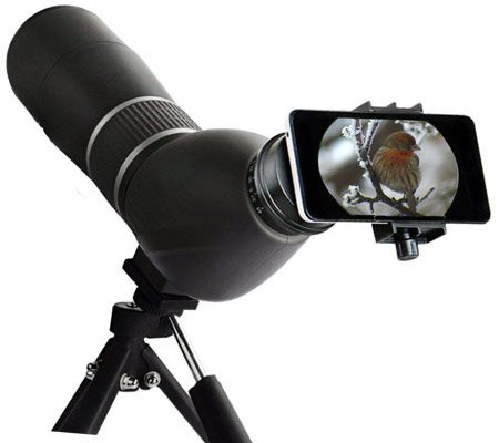 Підзорні труби частіше, ніж інша оптика спостереження, використовуються для діджископінгу - цифрової фотозйомки