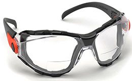 Біфокальні окуляри для фокусування на ближніх та віддалених об'єктах