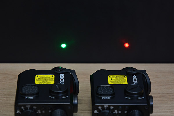 LS321R та LS321G: відповідно режими LOW та HIGH | Перший погляд на лазерні цілевказівники Holosun