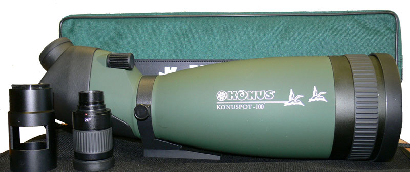 Подзорная труба Konus Konuspot-100, комплектация