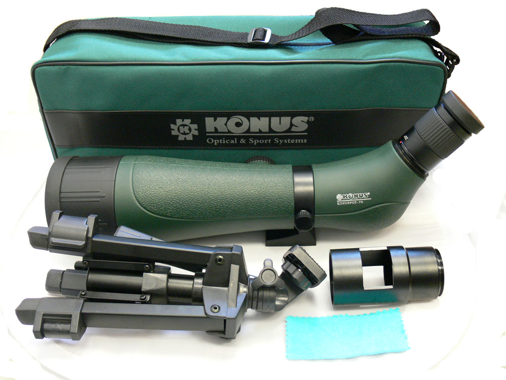 Комплектація підзорної труби Konus Konuspot-70