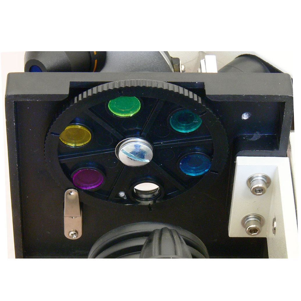 Кільцева діафрагма зі світлофільтрами - мікроскоп Sigeta MB-111
