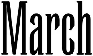 March