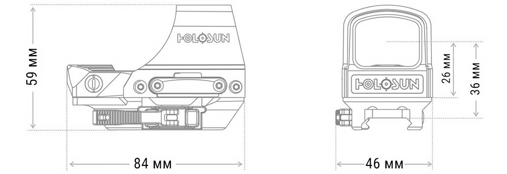 Holosun HS510C Open Reflex - ��������� ������