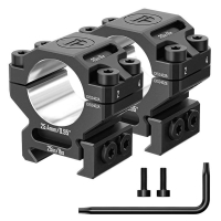DISCOVERY OPTICS Scope Mount Rings 6061 Series 25.4  () Picatinny ʳ   