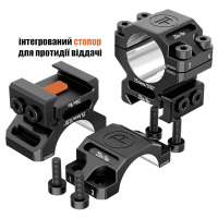 DISCOVERY OPTICS Scope Mount Rings 6061 Series 25.4  () Picatinny ʳ   