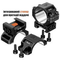 DISCOVERY OPTICS Scope Mount Rings 6061 Series 30  () Picatinny ʳ   