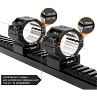 DISCOVERY OPTICS Scope Mount Rings 6061 Series 30  () Picatinny ʳ