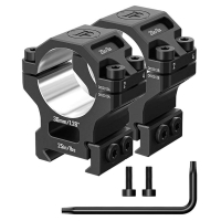 DISCOVERY OPTICS Scope Mount Rings 6061 Series 30  () Picatinny ʳ   
