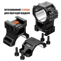 DISCOVERY OPTICS Scope Mount Rings 6061 Series 30  () Picatinny ʳ   