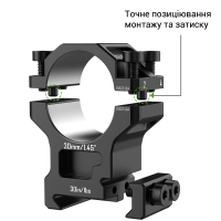 DISCOVERY OPTICS Scope Mount Rings 7075 30  () Picatinny ʳ  