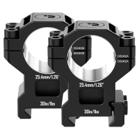 DISCOVERY OPTICS Scope Mount Rings 7075AL 25.4  () Picatinny ʳ   