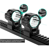 DISCOVERY OPTICS Scope Mount Rings 7075AL 30  () Picatinny ʳ