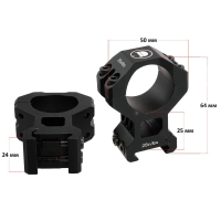 DISCOVERY OPTICS Scope Mount Rings Pro 30  () Picatinny ʳ   