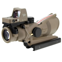 TRIJICON ACOG 4x32 BAC  RMR 3.25  FDE     
