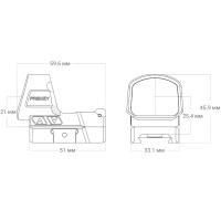 VECTOR OPTICS Frenzy 1x26x32 6 MOA ����������� ������