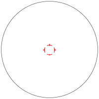 VECTOR OPTICS Paragon 1x18 X-Micro () Red and Green reticle  