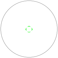 VECTOR OPTICS Paragon 1x18 X-Micro () Red and Green reticle  