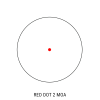 VORTEX SPARC AR Red Dot 2 MOA Коліматорний приціл