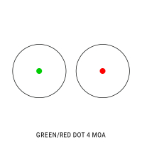 BARSKA Red/Green Dot 1x30 Cantilever Weaver Коліматорний приціл