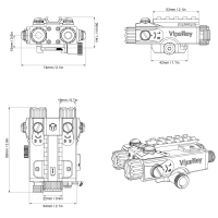 VECTOR OPTICS Laser Combo GENII (+IR )  