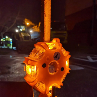 MACTRONIC M-Flare (65 Lm) Amber Magnet Synch Recharg 12/220V ˳����