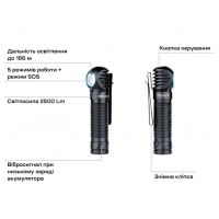 OLIGHT  Perun 2 Black ˳