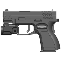VECTOR OPTICS Vaide Scrapper Subcompact Pistol Flashlight ˳