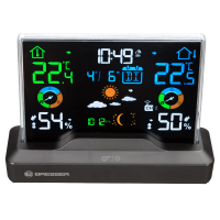 BRESSER Colour Weather Station with Frameless Display ������������ ������ � ���