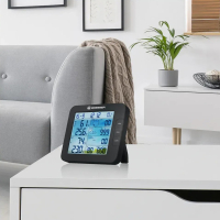 BRESSER Smart Home 7-in-1 Weather Center ClimateConnect Black 