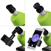 BRESSER Junior 40x-640x Green Дитячий мікроскоп з гарантією