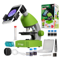 BRESSER Junior 40x-640x Green Дитячий мікроскоп