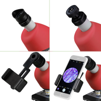 BRESSER Junior 40x-640x Red Дитячий мікроскоп з гарантією