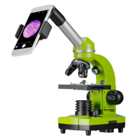 BRESSER Junior Biolux SEL 40x-1600x Green з набором для дослідів та смартфон-адаптером Мікроскоп за найкращою ціною