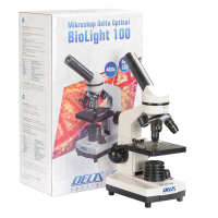 DELTA OPTICAL BIOLIGHT 100 40x-400x (білий) Мікроскоп за найкращою ціною