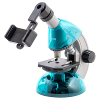 SIGETA Mixi 40x-640x BLUE с адаптером для смартфона Детский микроскоп