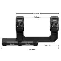 DISCOVERY OPTICS 6061 Lightweight Cantilever Scope Mount 30/34  ( ) 1.93" Picatinny 