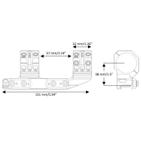 SPUHR QDP-4016 34  ()  40  Picatinny 