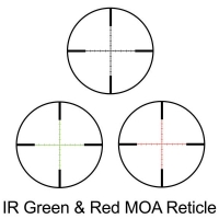 BARSKA Level 4-16x50 (IR MOA R/G) + Rings Оптический прицел с гарантией