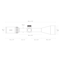 HAWKE Vantage 3-9x50 (Mil Dot) Оптический прицел по лучшей цене
