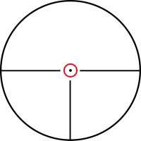 KONUS KONUSPRO M-30 1.5-6x44 Circle Dot IR Оптический прицел