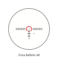 BURRIS RT6 1-6x24 (Ballistic AR illum) Оптичний приціл з гарантією
