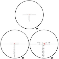 DISCOVERY OPTICS ED-AR 1-6x24IR (FFP, Circle-Dot, 30 )  