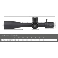 DISCOVERY OPTICS ED-PRS 5-25x56 SFIR (FFP, SS FFP, 34 ��) �������� ������