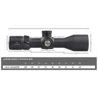DISCOVERY OPTICS HD 3-12x44SFIR (FFP, SS FFP, 30 )  