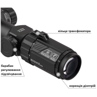 DISCOVERY OPTICS HS 6-24x44 SFIR (FFP, DLT FFP MOA, 30 )     