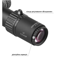 DISCOVERY OPTICS HT 3-12x40 SF (FFP, DLT FFP MOA, 30 )  