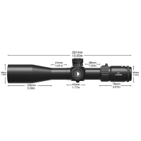 DISCOVERY OPTICS LHT 4.5-18x42 SFIR (FFP, IR-MOA FFP, 30 )  
