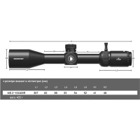 DISCOVERY OPTICS MS 2-10x40 IR (SFP, DL SFP MIL, 25.4 )  