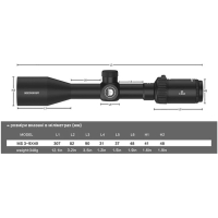 DISCOVERY OPTICS MS 3-9x40 IR (SFP, DL SFP MOA, 25.4 )  